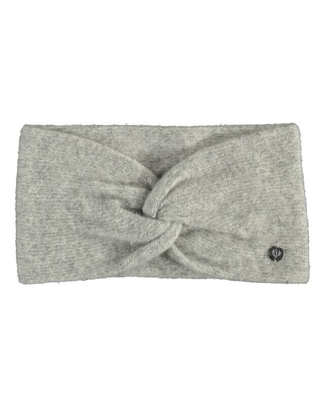 Melange Knit Headband Silver