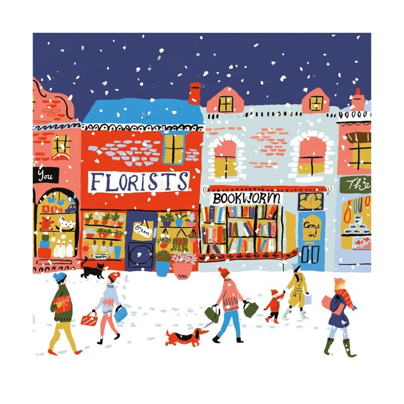 Boxed Christmas Cards Late Night Shopping