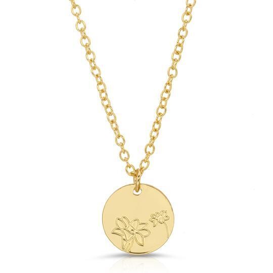Botanical Necklace Lily