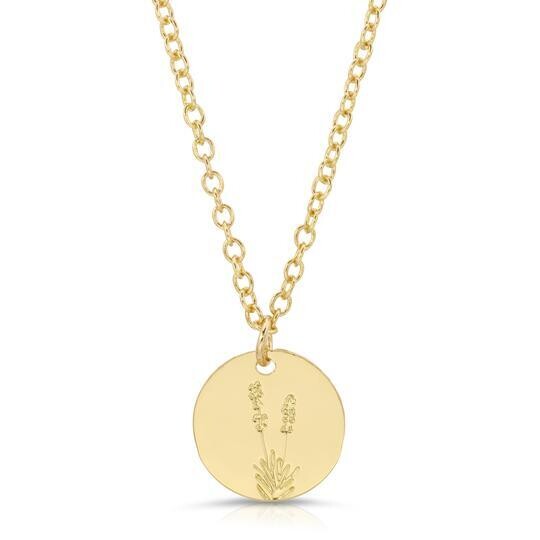 Botanical Necklace Lavender