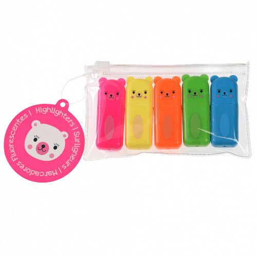 Bear Highlighters Set of 5