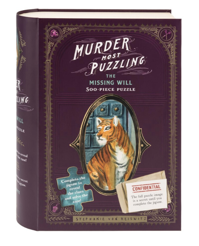 500 Piece Puzzle Murder Most Puzzling: The Missing Will