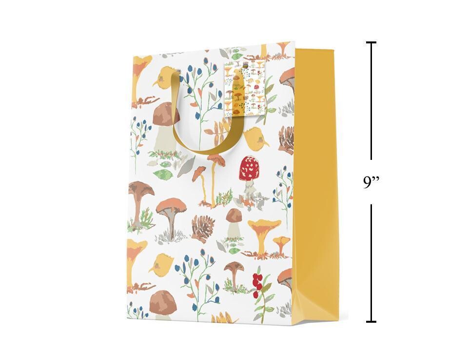 Medium Gift Bag Wild Mushrooms