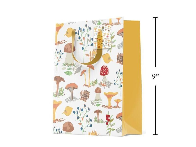 Medium Gift Bag Wild Mushrooms