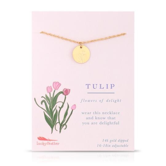 Botanical Necklace Tulip