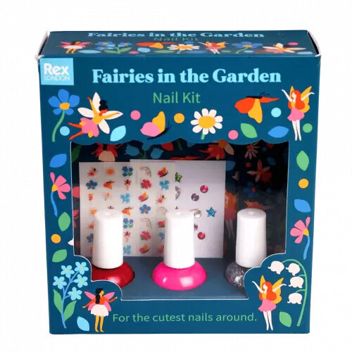 Nail Kit Fairies in The Garden