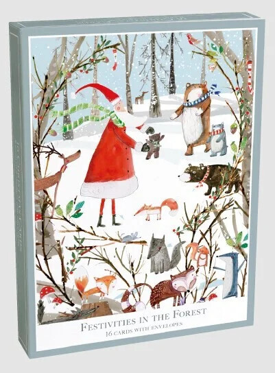 Boxed Christmas Cards Festivities In The Forest