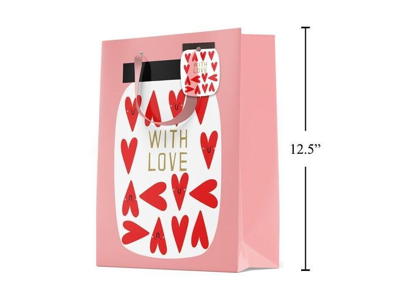 Large Gift Bag Jar Of Love