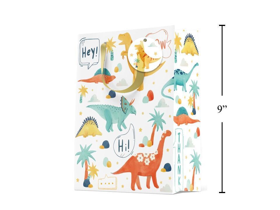Medium Gift Bag Cute Dinos