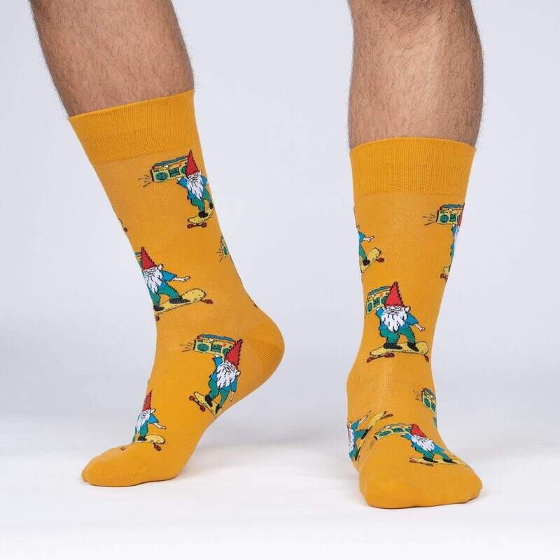 Men's Crew Socks Gnarly Gnome