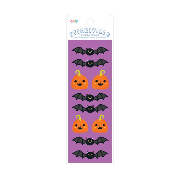Stickiville Bats and Jacks Stickers