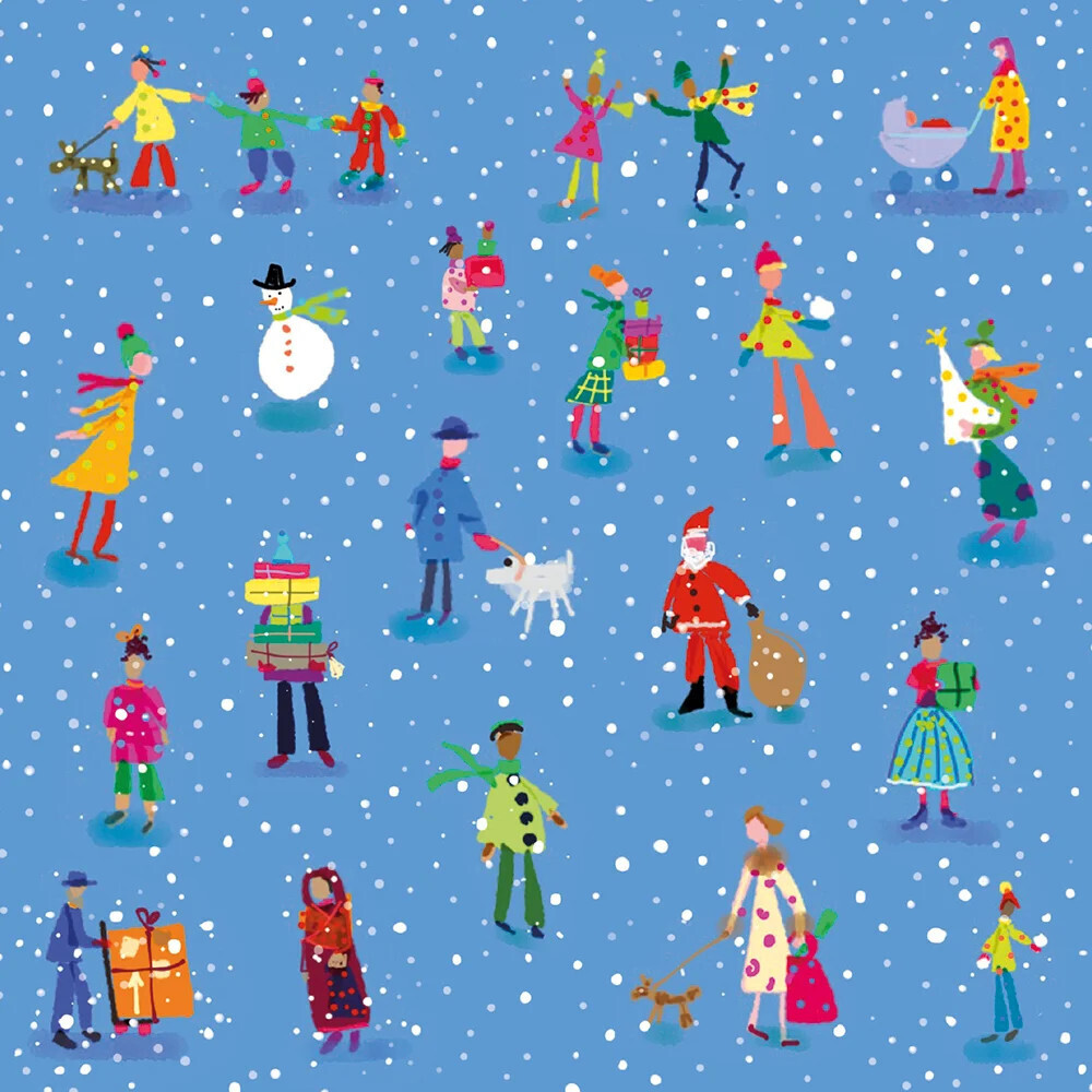Boxed Christmas Cards Snowy Walks
