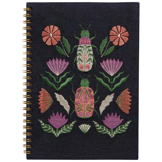 Embroidered Notebook Amulet
