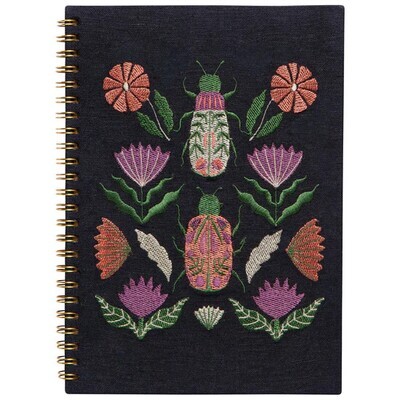 Embroidered Notebook Amulet