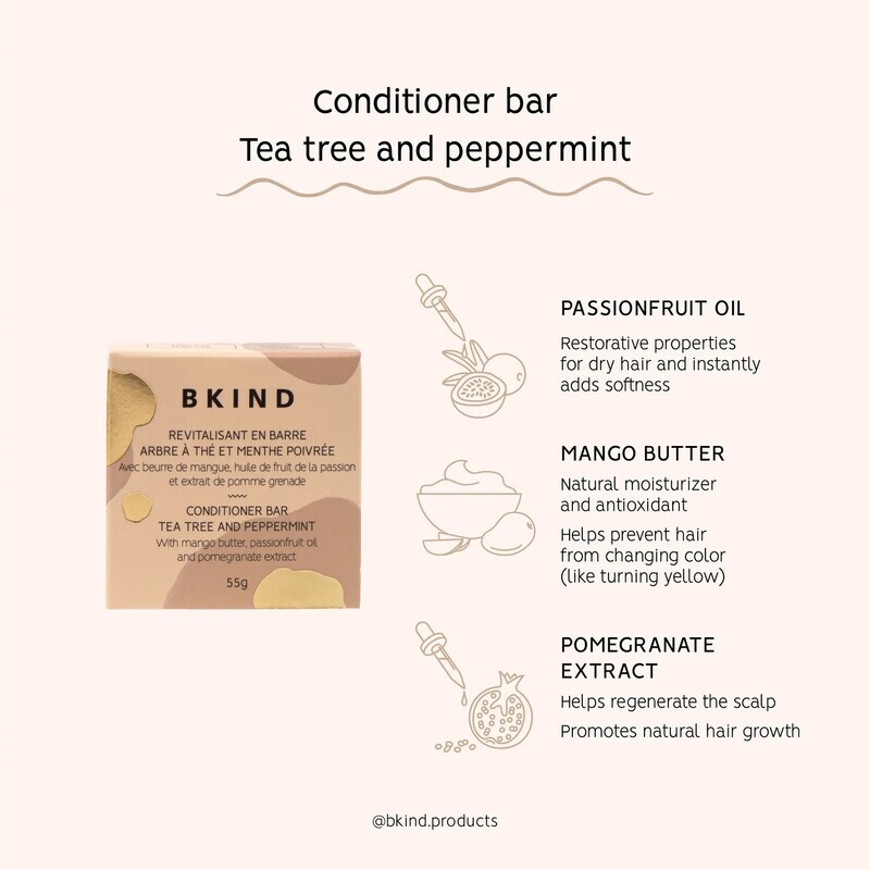 Conditioner Bar Tea Tree &amp; Peppermint