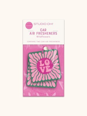 Car Air Freshener Pack of 2 Blooming Love