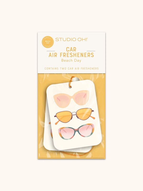 Car Air Freshener Pack of 2 Chic Shades