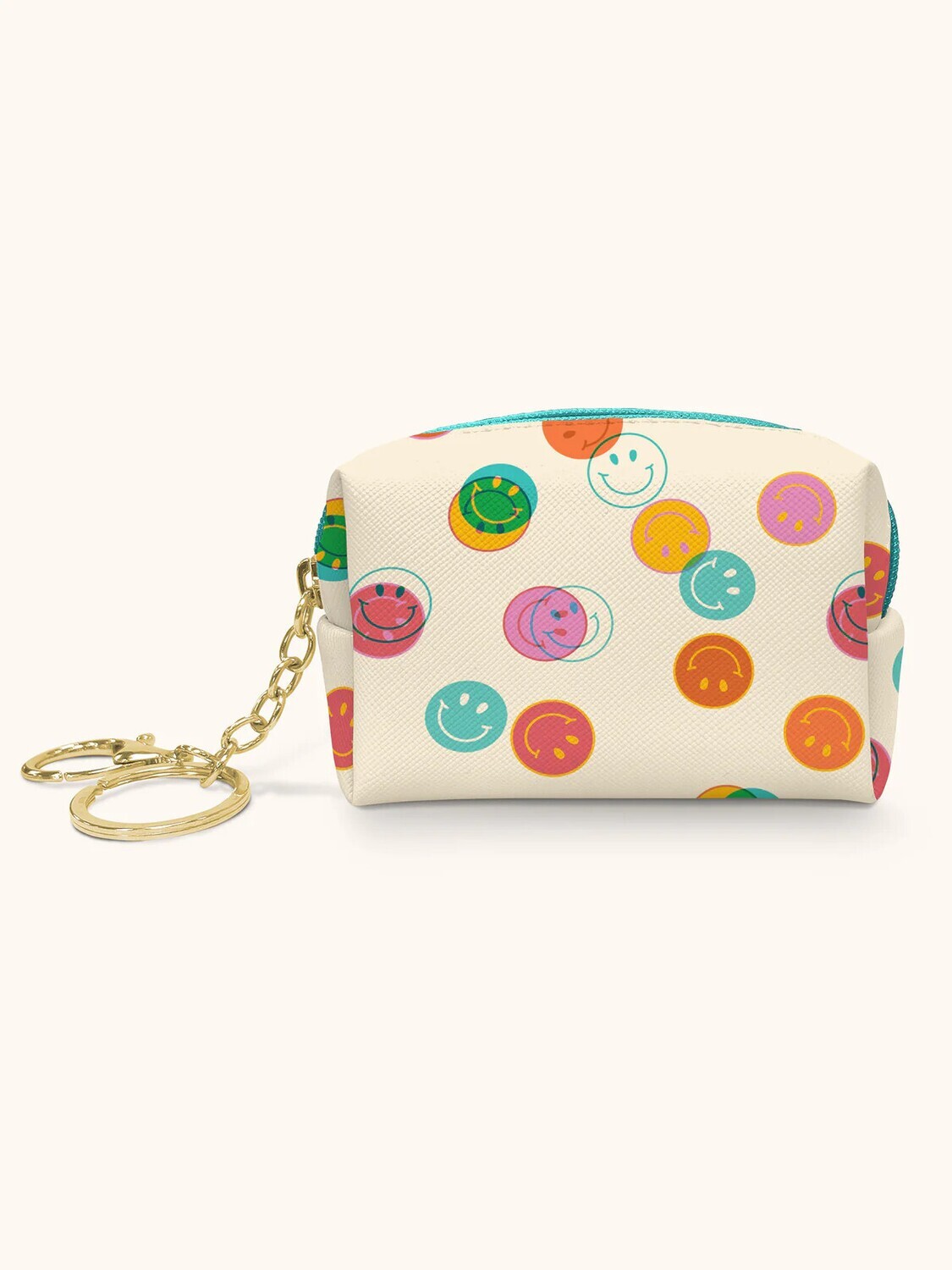Keychain Pouch Smiley Trails