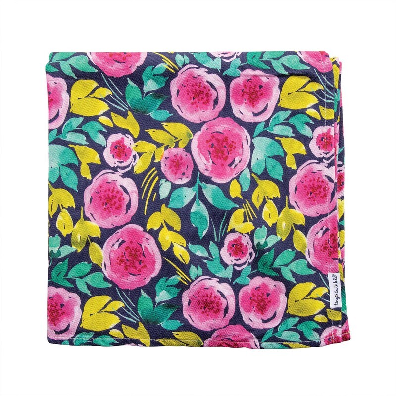 Kaffle Swaddle Blanket Painted Peony