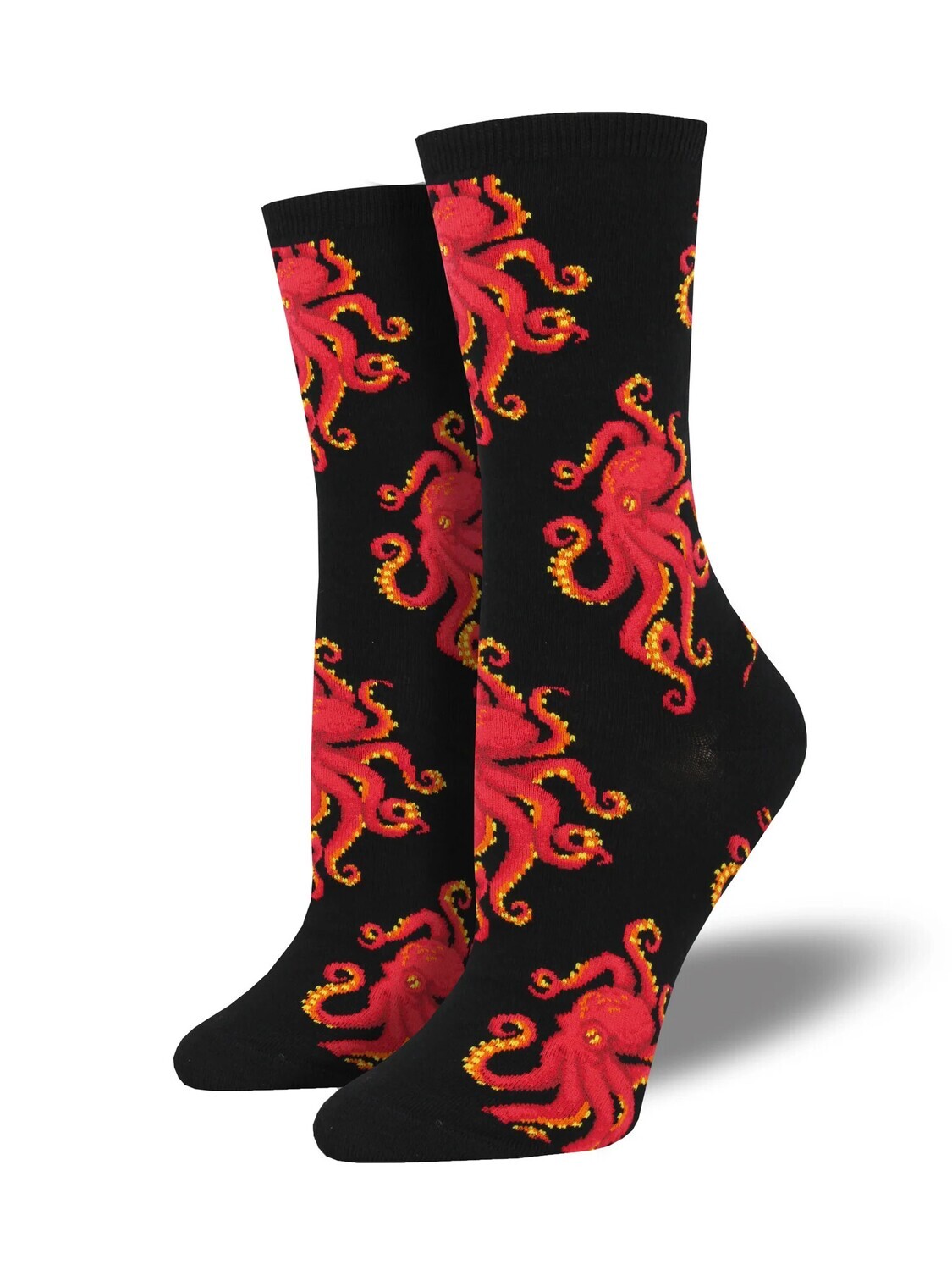 Women&#39;s Crew Socktopus Black