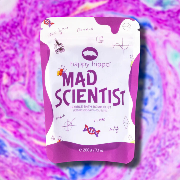Bubble Bath Bomb Dust Mad Scientist
