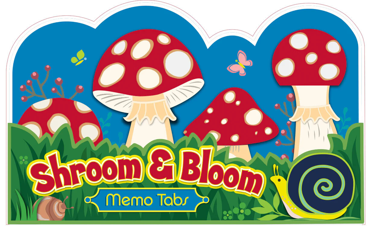 Shroom and Bloom Memo Tabs