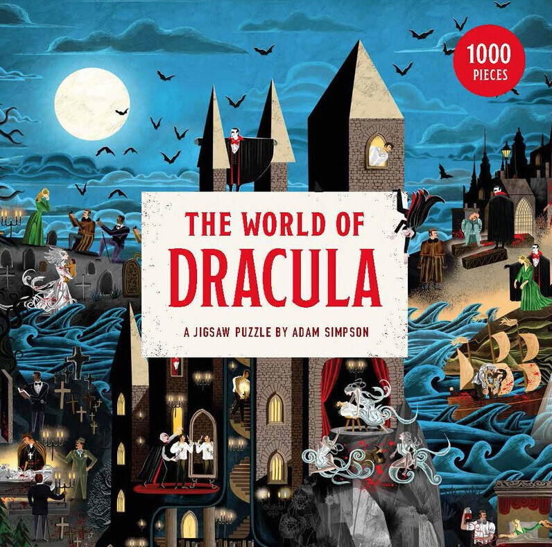 1000 Piece Puzzle The World of Dracula