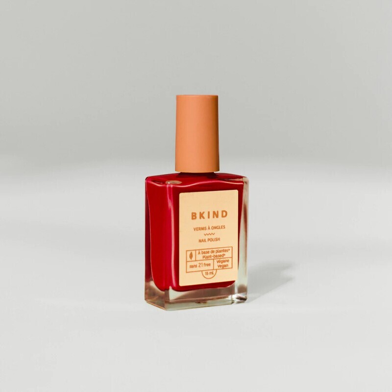 Nail Polish Lady In Red
