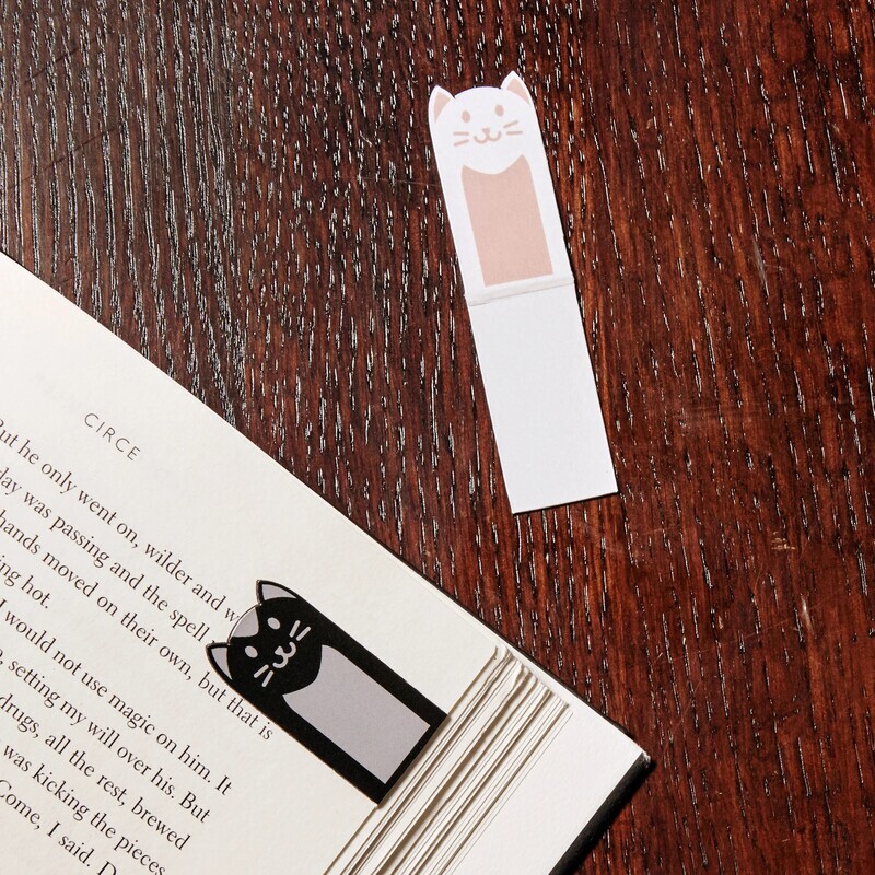 Magnetic Bookmarks Set Cats