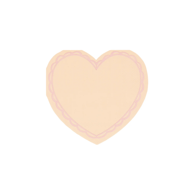 Napkins Pastel Heart Small