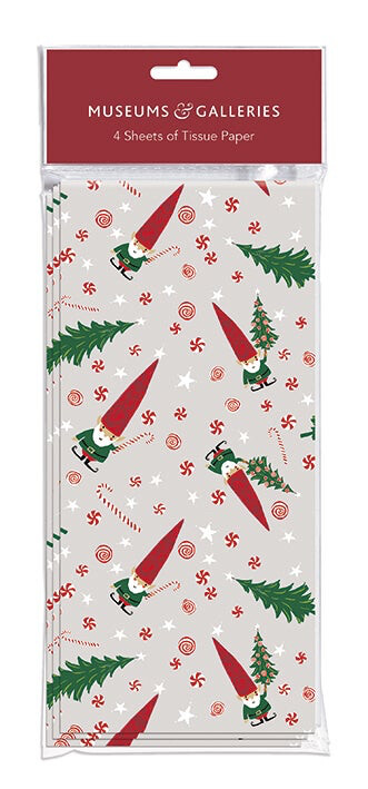 Tissue Paper Little Christmas Gnome