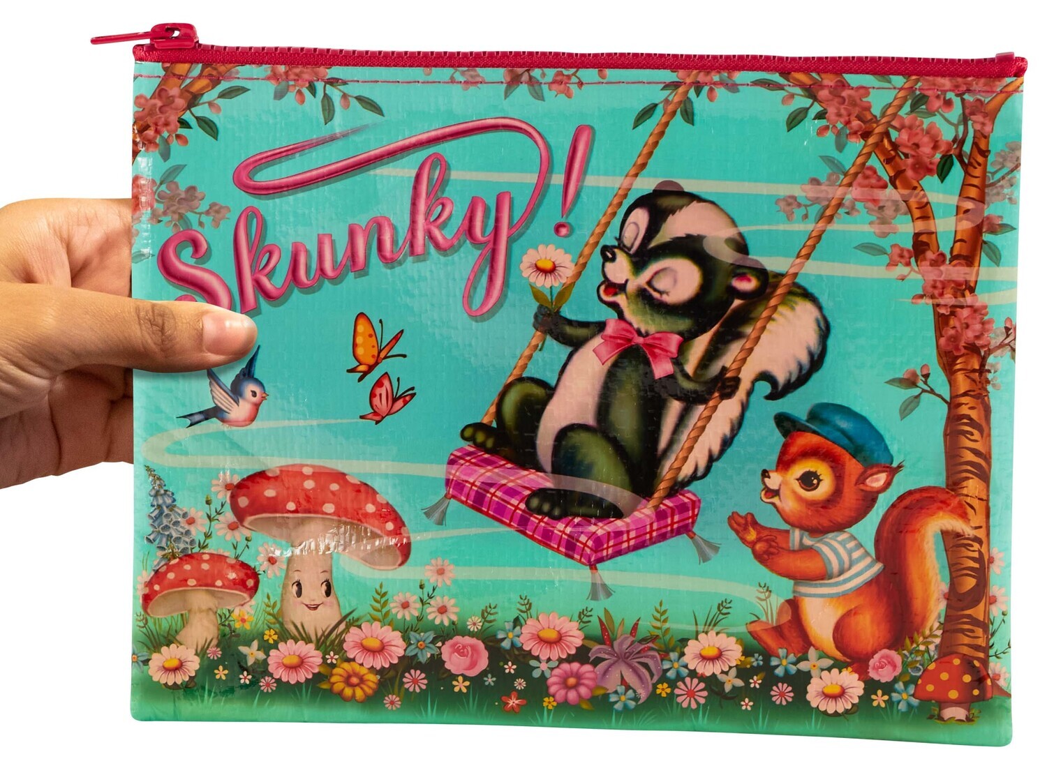 Zipper Pouch Skunky