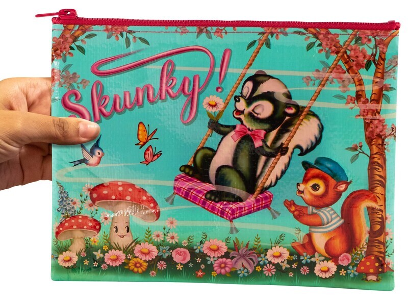 Zipper Pouch Skunky