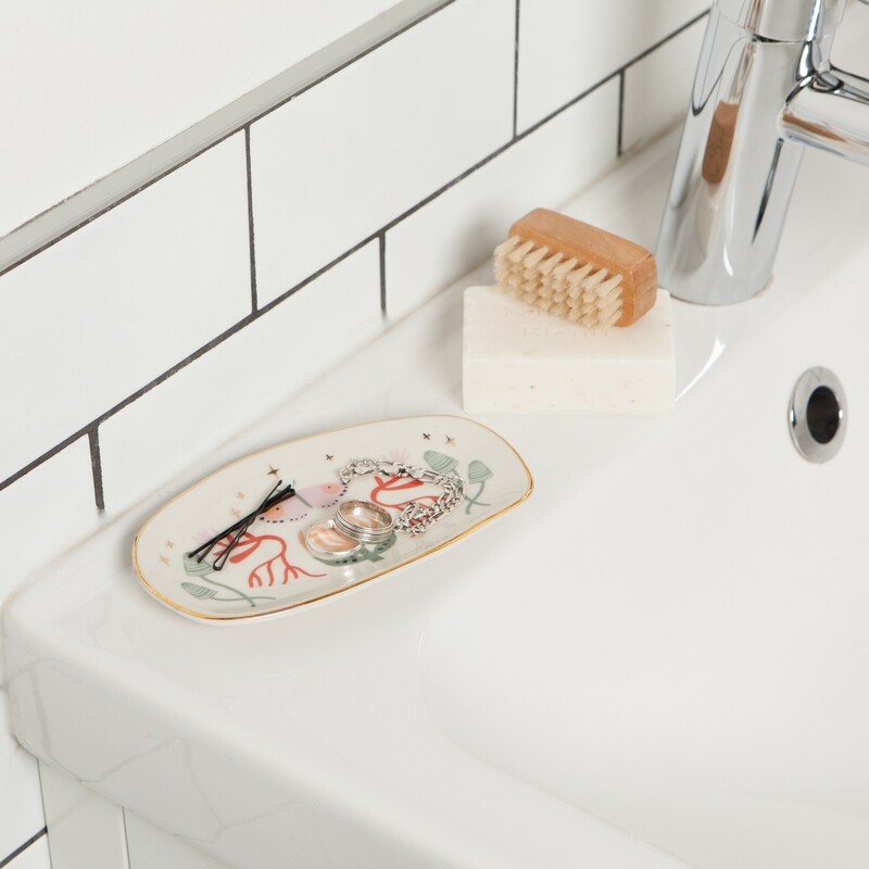 Ceramic Trinket Tray Far and Away