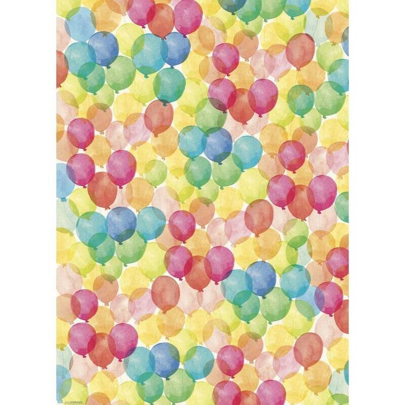 Wrapping Paper Balloons