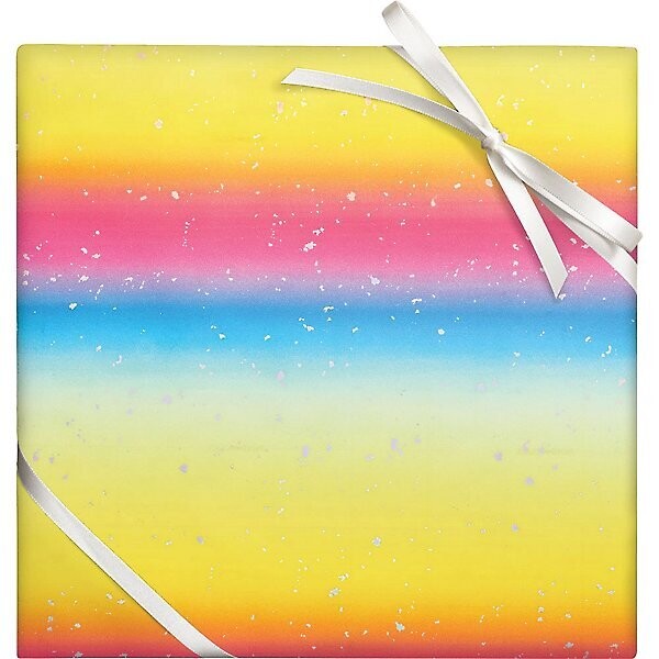 Stone Wrapping Paper Ombre Rainbow Fleck