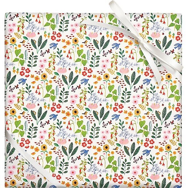 Stone Wrapping Paper Floral Forest