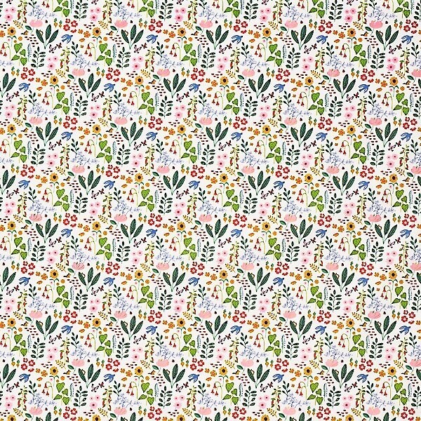 Stone Wrapping Paper Floral Forest