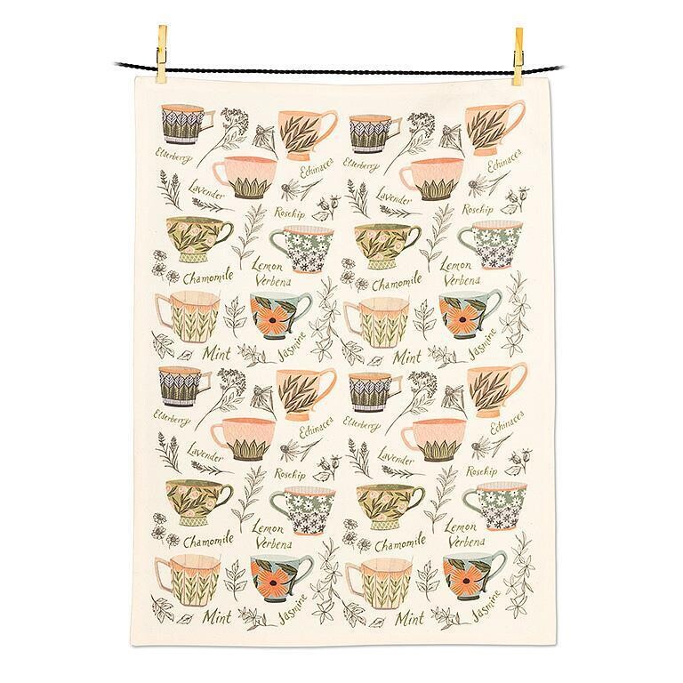 Tea Towel Tea Garden