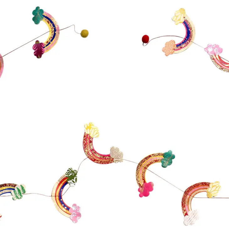 Paper Garland Rainbow