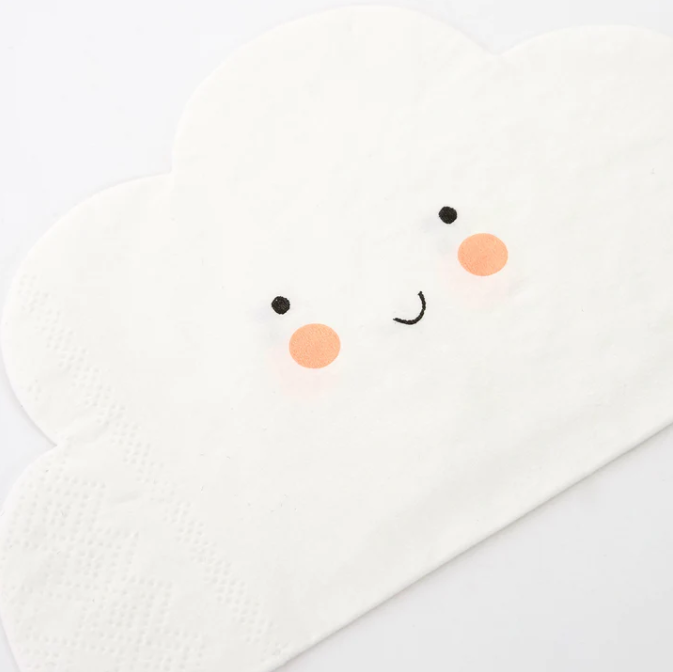 Napkins Happy Cloud Set of 20