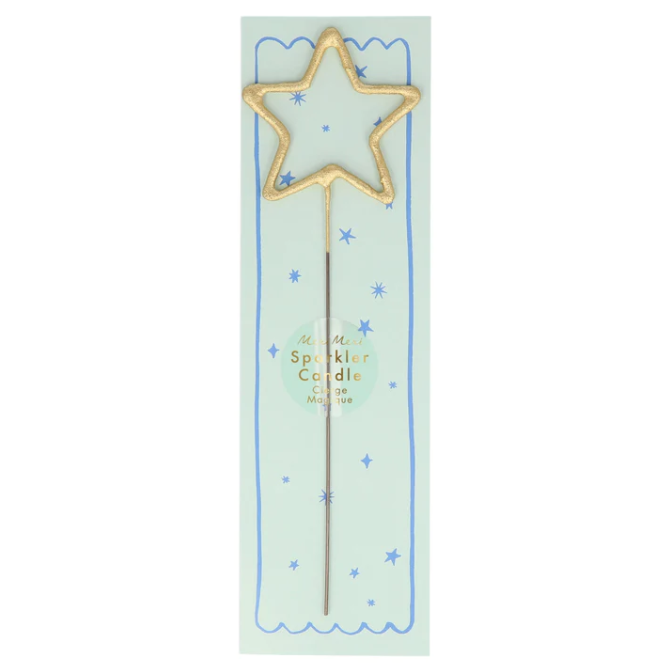 Candle Sparkler Star