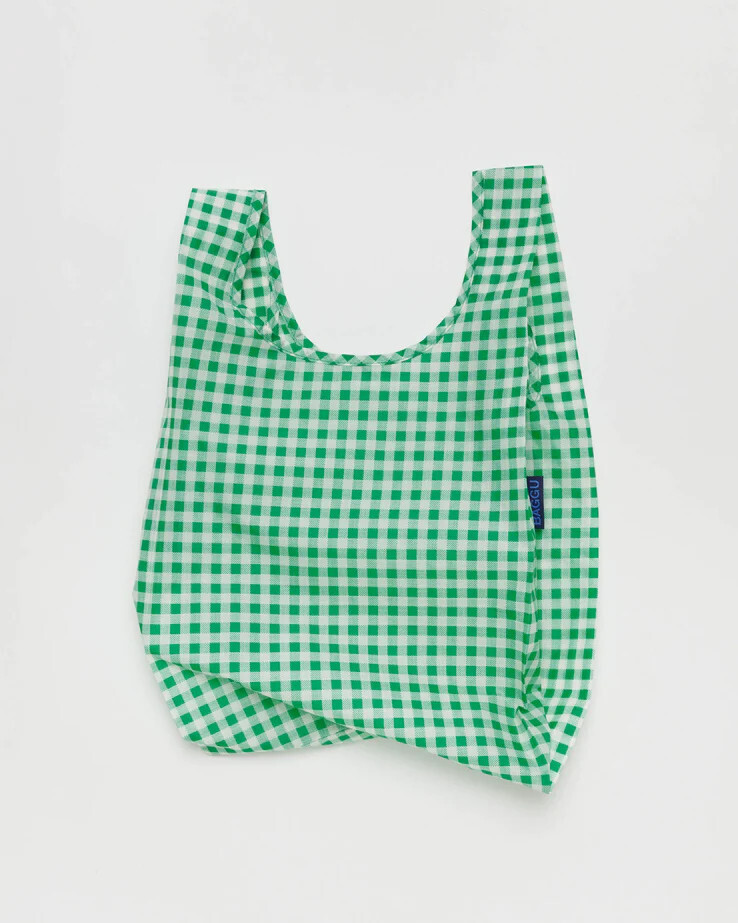 Baby Baggu Green Gingham