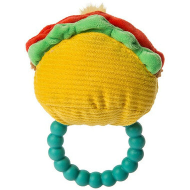 Soothie Teether Rattle Chewy Taco 5"