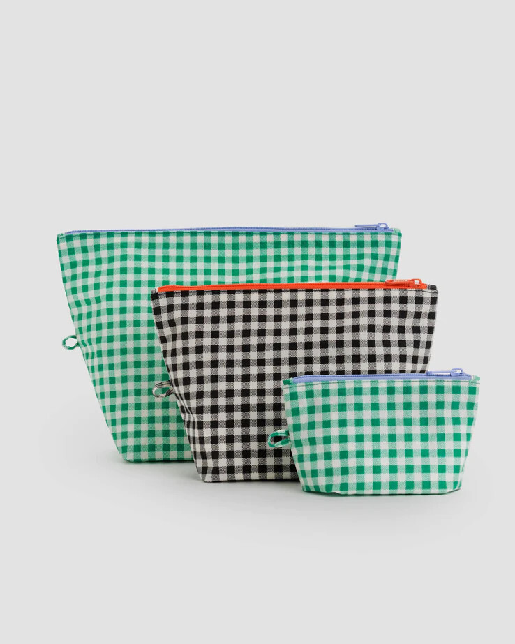 Go Pouch Set Gingham