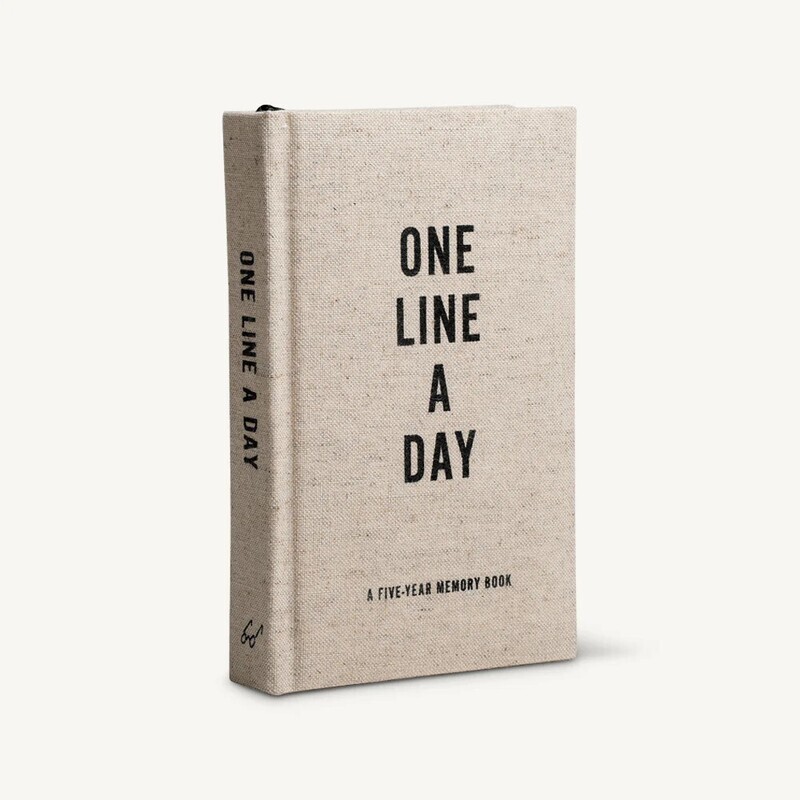 Canvas One Line A Day Memory Book