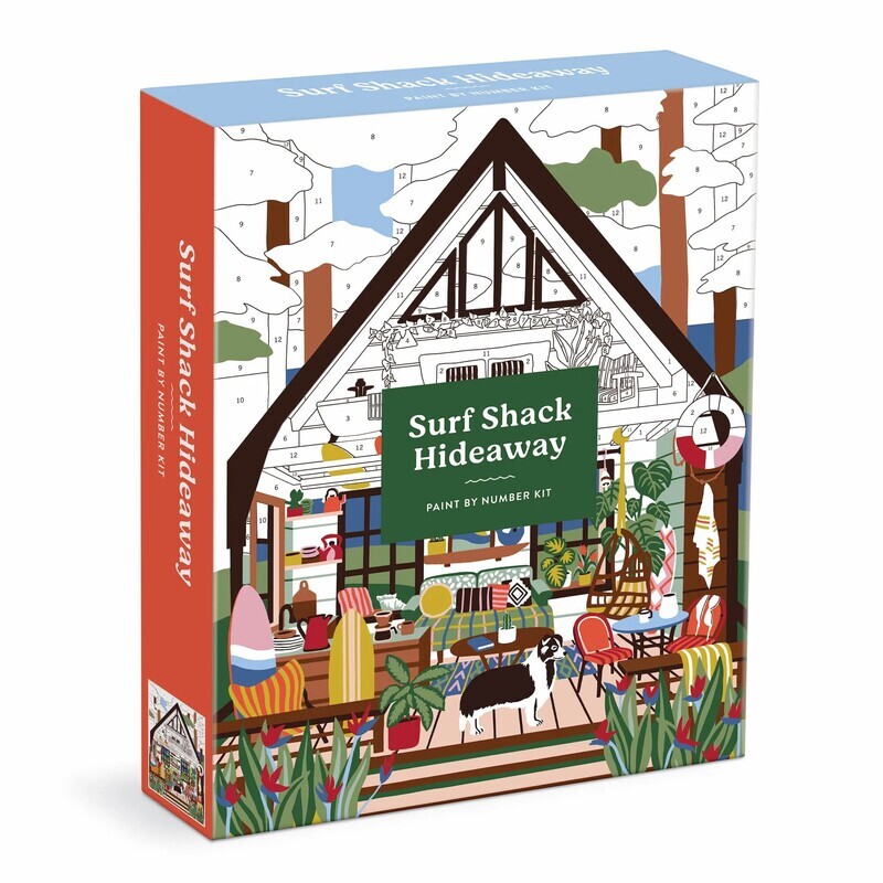 Surf Shack Hideaway Paint By Numbers