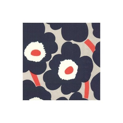 Paper Cocktail Napkin Unikko Linen