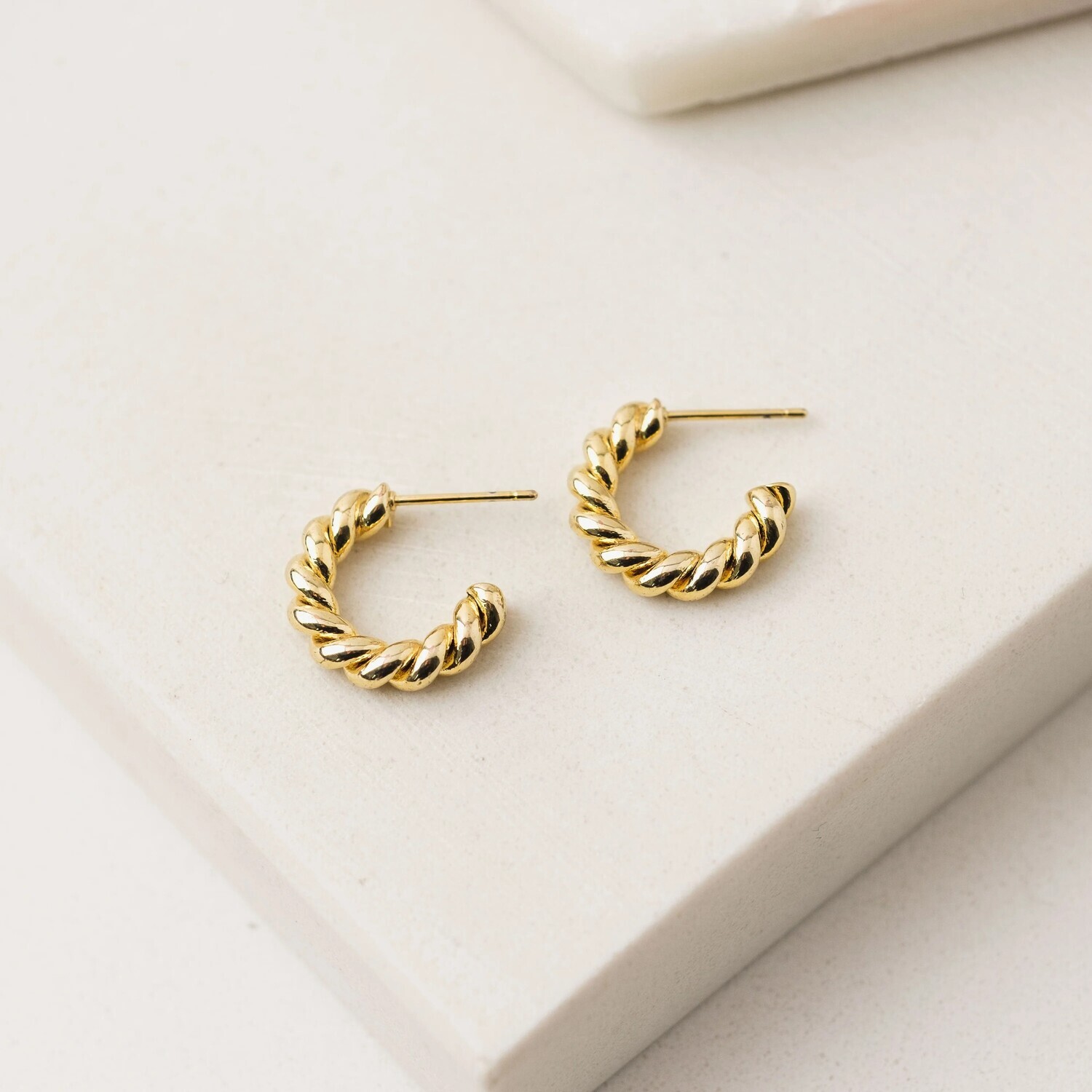 Dawson Hoop Earrings Gold