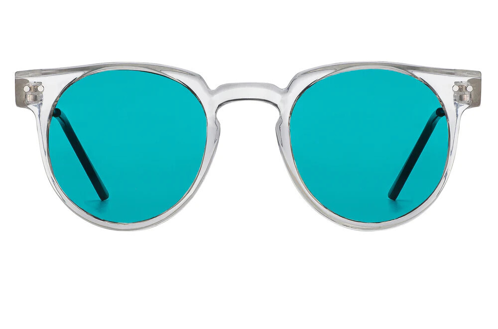 Teddy Boy Clear / Turquoise